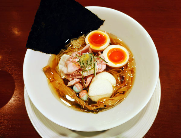 「限定 冷やしらぁ麺(真昆布水×がごめ昆布水)」@酒肴場 屯の写真