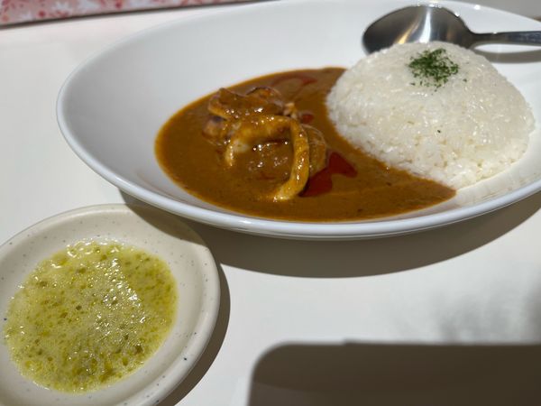 「シーフードカレー」@八ちゃんラーメン ラーメン博物館店の写真