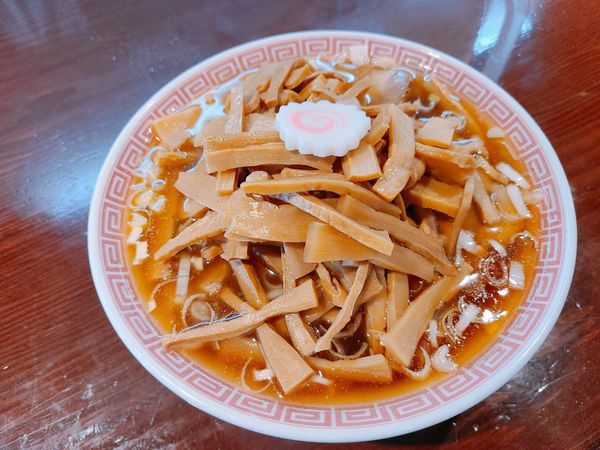 「メンマそば」@中華そば えもとの写真