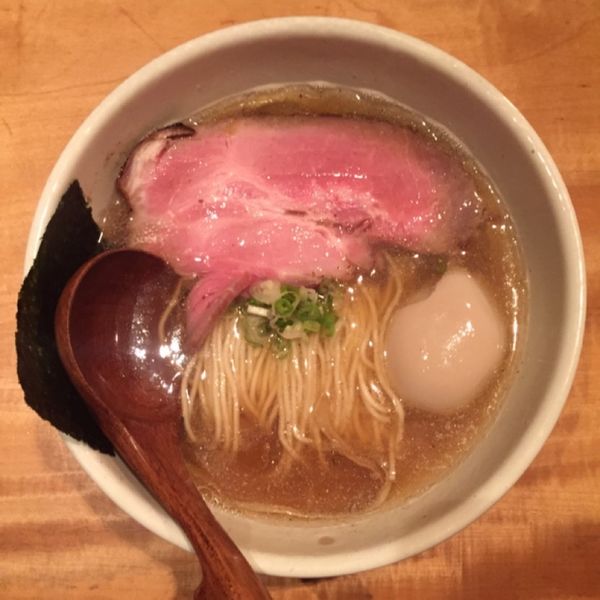 「味玉そば」@中華蕎麦 蘭鋳の写真