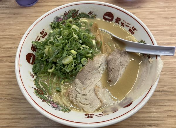 「こってり　ネギのせ」@天下一品 健軍店の写真