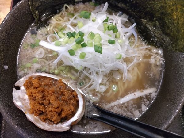「雲丹味噌らーめん　旨塩味」@らーめん工房 網地島屋 富谷本店の写真