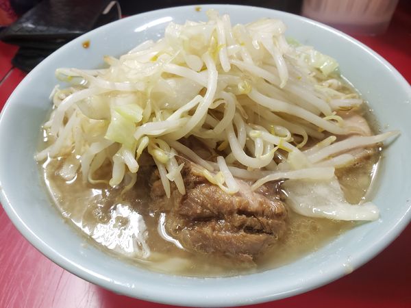 「小麺少なめ」@ラーメン二郎 中山駅前店の写真