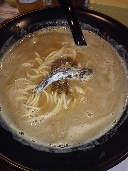 「濃厚煮干しかけそば」@濃厚煮干しそば つけ麺 必の写真