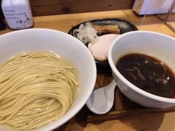 「醤油つけ麺」@麺屋鈴春の写真