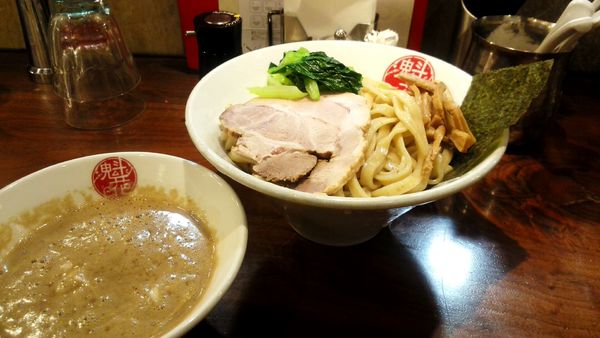 「つけめん850円」@天然魳煮干だしらーめん創房 魁花の写真