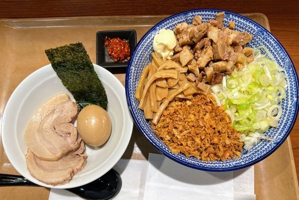 「特製まぜそば」@白楽 栗山製麺 ラゾーナ川崎店の写真