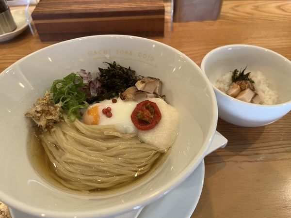 「冷香麺 1,050円」@麦の空 GACHI SOBA DOJOの写真