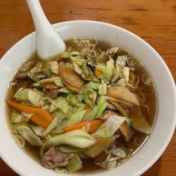 野菜炒めそば大盛