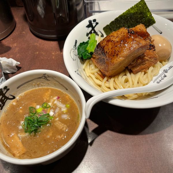 「濃厚二倍武仁つけ麺 中」@麺屋武蔵 武仁の写真