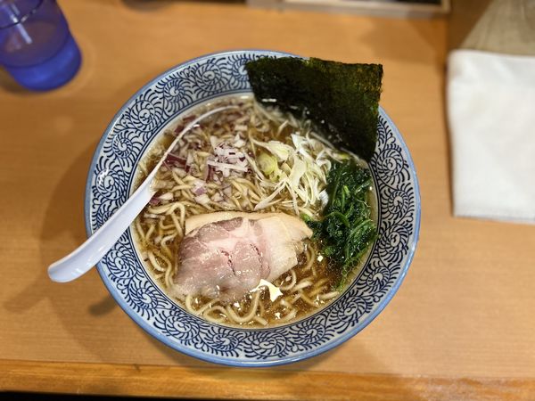 「蛤と鰹中華そば790円」@中華そば 円月の写真