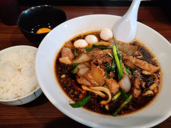 「スタ満ソバ」@元祖スタミナ満点らーめん すず鬼 熊谷うえちゃん店の写真