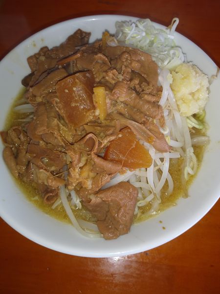 「もつ煮らーめん」@Rich Noodle CHOPの写真