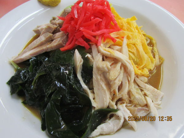 「冷し中華 830円」@宝来の写真