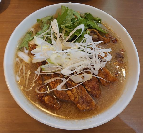 「排骨メン(900円)」@昌平ラーメンの写真