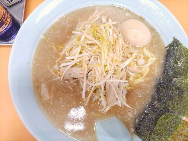 「ネギミソラーメン＋半熟味卵」@ラーメンショップ 鎌ヶ谷の写真