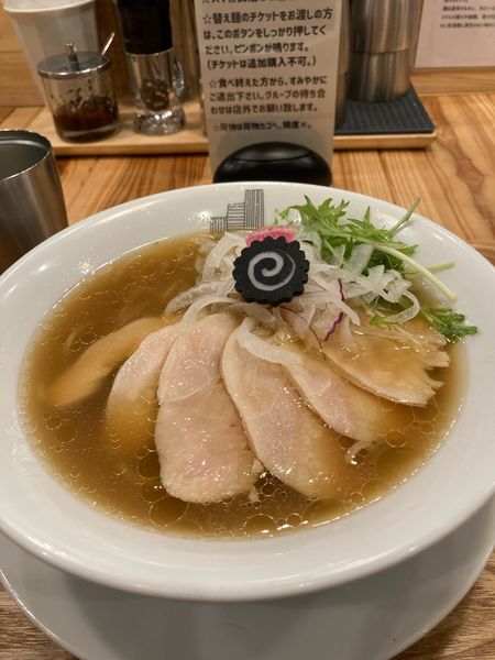 「貝出汁ラーメン」@METRO RAMENの写真