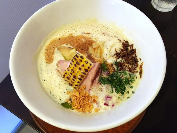 「【限定】冷やし嶽キミみそポタージュsoba　1450円」@sobabar Ciliegioの写真