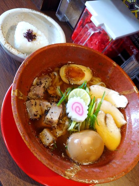 「冷しらーめん」@中華そば 花京 天六店の写真