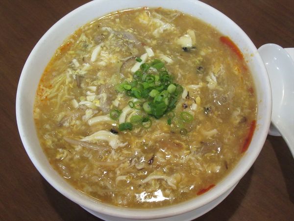 「酸辣湯麺（1,100円）」@中華厨房 木蘭の写真