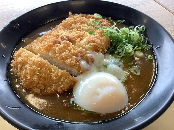 「かつカレーラーメン　950円」@諏訪湖SA（上り）の写真