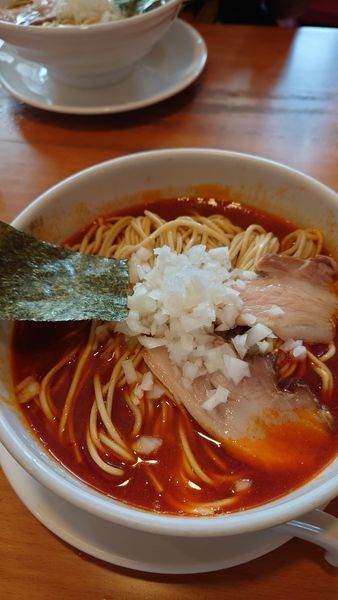 「赤の煮干し」@煮干そば とみ田の写真