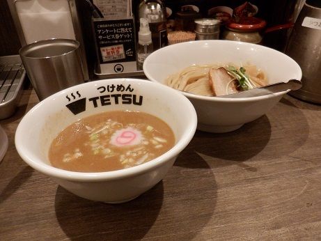 「つけめん　並盛」@つけめんTETSU 京王モール新宿店の写真