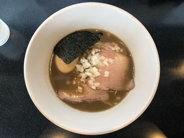 「味玉煮干そば極」@煮干中華蕎麦 舞〜Mau〜の写真