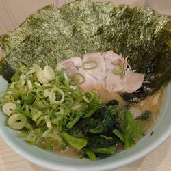 ラーメン並盛＋九条ネギ＋のり 850円