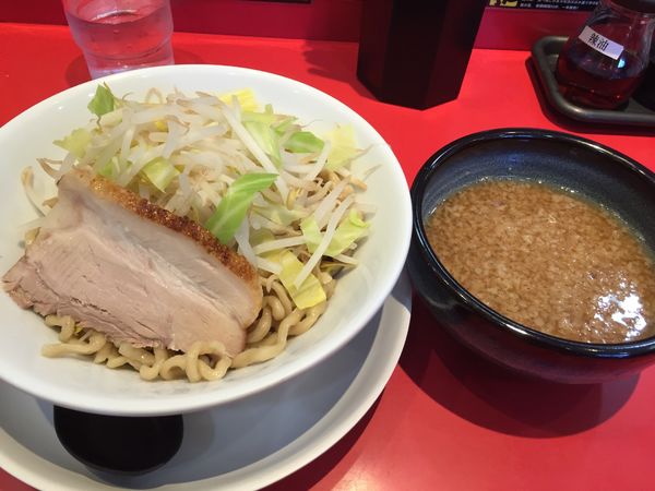 「つけ麺(野菜少なめ)」@麺屋あっ晴れ 堀田店の写真