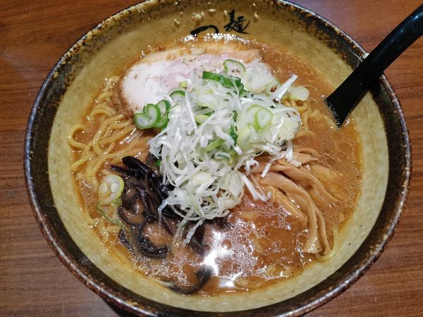 「味噌ラーメン」@麺屋つくし 富山駅店の写真