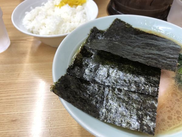「ラーメン味コメ味玉&ライス」@近藤家 本店の写真