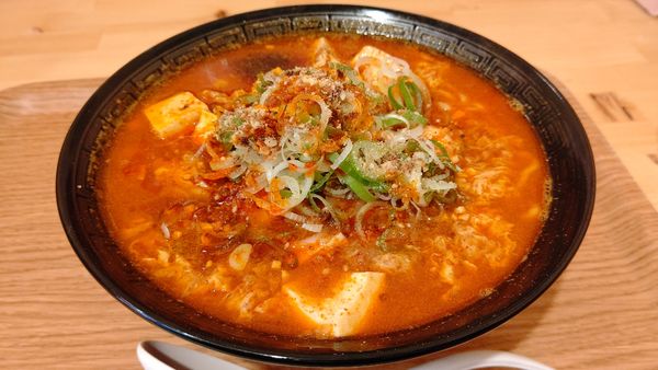 「豆腐マラー麺７６０円」@ラーメン餃子 なか屋の写真