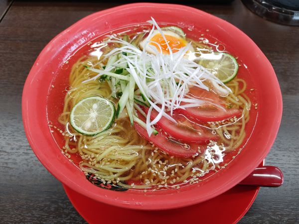「冷やしラーメン」@びわこラーメン 挑の写真
