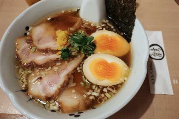「ちゃーしゅうめん　1,100円＋縁たま　150円」@与ろゐ屋の写真