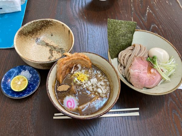 「特製つけ麺並」@麺屋みつば＋クローバーの写真