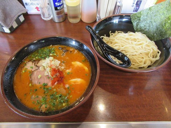 「味噌オロチョンつけ麺（９００円）」@北海道らーめん ひむろ 龍ヶ崎店の写真
