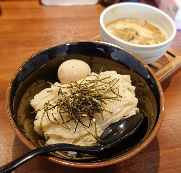 「味玉つけ麺」@二代目 白神 各務原店の写真