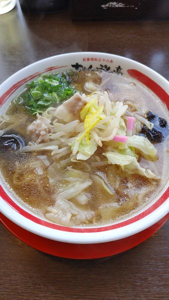 「柚子チャンポン」@ちゃんぽん亭総本家 近江八幡店の写真