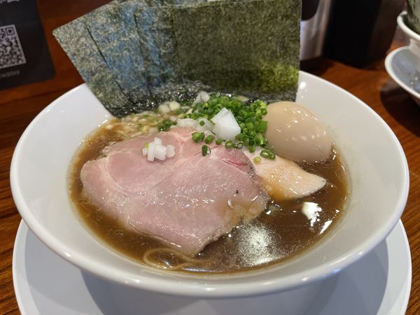 「鯛出汁中華そば+TKG」@麺屋龍〜継〜の写真