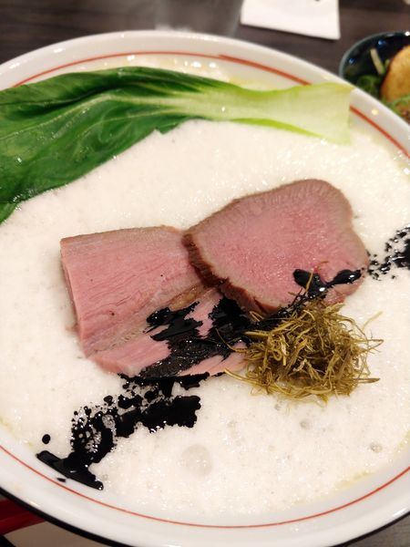 「ぎゅうたんとろろ醤油」@山芋拉麺 yamの写真