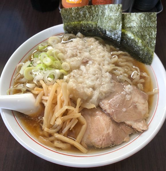 「しょう油中華そば（中）:900円」@手打ち中華そば 酒田の写真