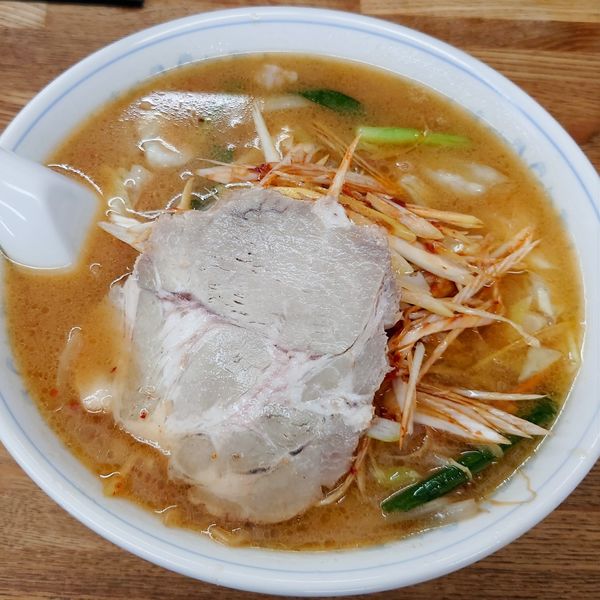 「ネギミソラーメン850円」@天心楼の写真