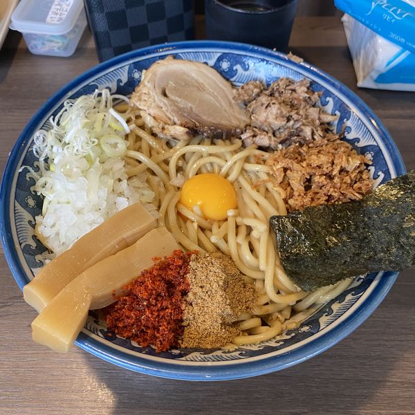 「まぜそば　特盛　¥1,050」@狼煙 〜NOROSHI〜の写真