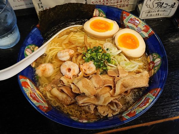 「ホッコクアカエビ出汁の塩中華そば」@塩そば 桑ばらの写真