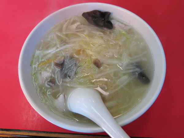 「肉糸麺(タンメン)：750円」@中華料理 新三陽 後楽園店の写真