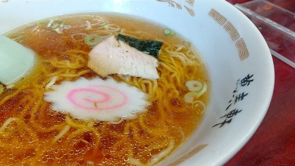「#半ラーメン #エビチャーハン  #800円」@萬来軒の写真