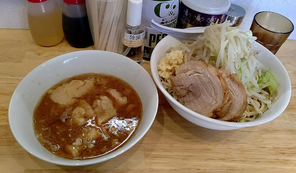 「『ラーメン+夏期限定 つけ麺に変更(¥900+120)』」@ラーメン 他力也の写真