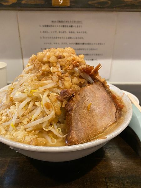 「ラーメン大　全マシ」@ラーメン荘 これが好きだからの写真