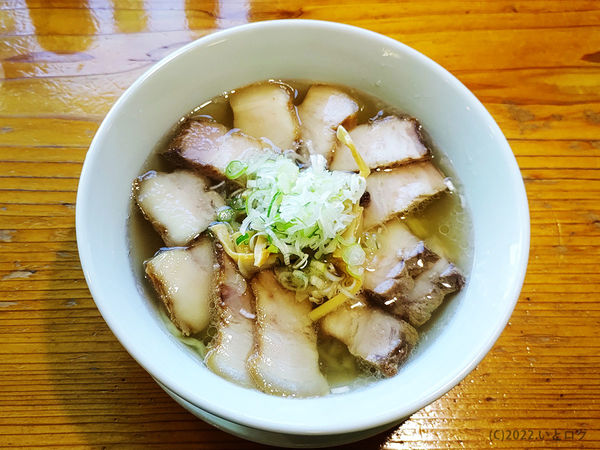 「淡麗 塩チャーシューメン」@喜多方ラーメン 喜一の写真